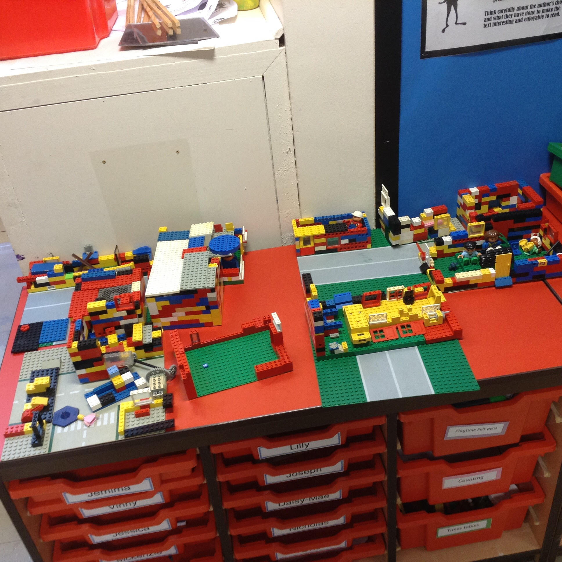 Build a Lego house - St James' Primary School, Wetherby